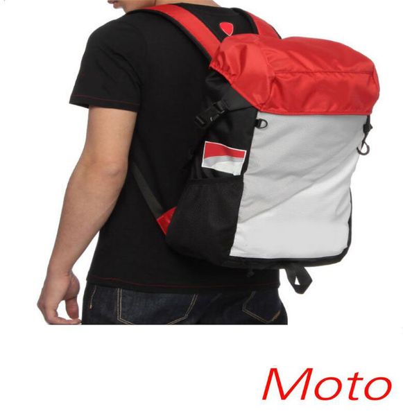 

motorcycle riding double shoulder bag, outdoor sports large-capacity backpack, the same style is customized