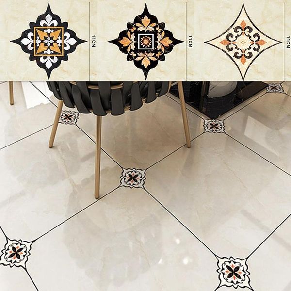 

wall stickers 20pcs elegant bathroom waterproof floor tile diagonal sticker living room decals home decor