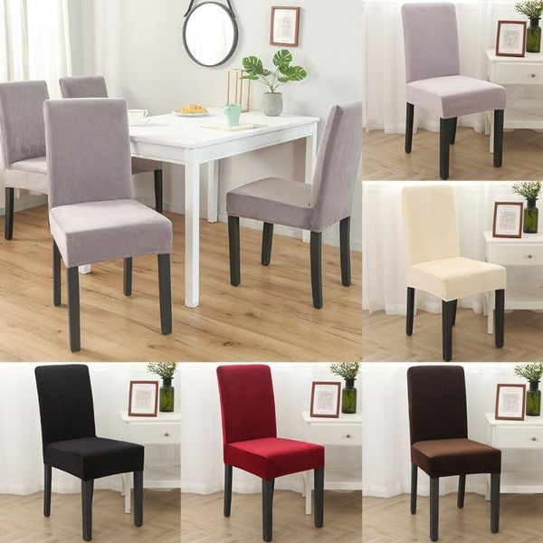 

chair covers stretch spandex super soft cover luxurious office seat thick dining room el banquet restaurant