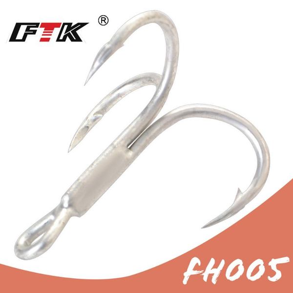 

high carbon steel ocean fishing lure hook 1#-2# 15pcs/pack 4# 20pcsfishing tackle round bent treble saltwater bass japan hooks