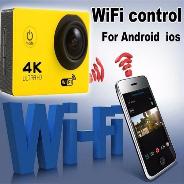 

sports & action video cameras 4k sport camera ultra diving 1080p 60fps wifi cam bicycle outdoor mini helmet waterproof dv