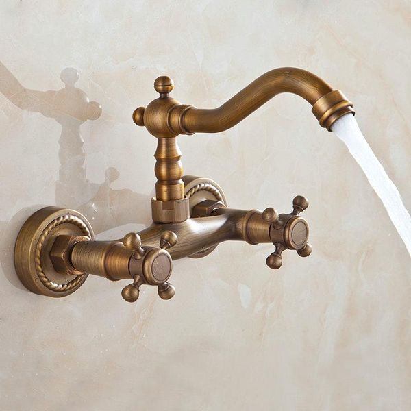

kitchen faucets antique brass swivel faucet bathroom basin sink mixer tap