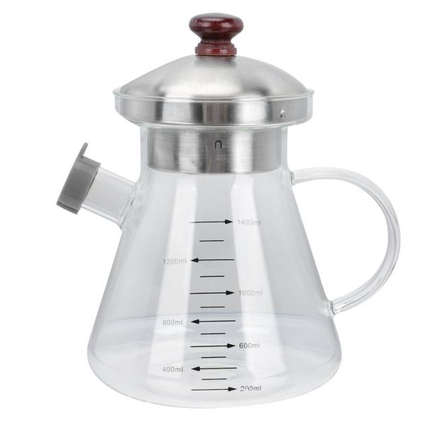 

pans 1pc home use oil bottle automatic closing opening vinegar pot