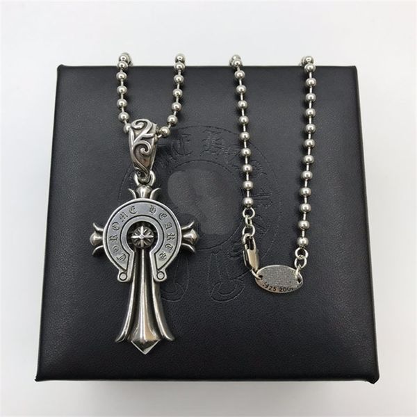 

special offer 75%off outlet onlinech croquet classic basic cross six pointed star necklace copper couple pendant 0me5, Silver
