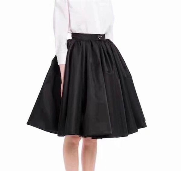 

women skirt dress bow waist budge lady half dresses short pants with inverted triangle matches skirts for spring summer autumn winter bottom, Black