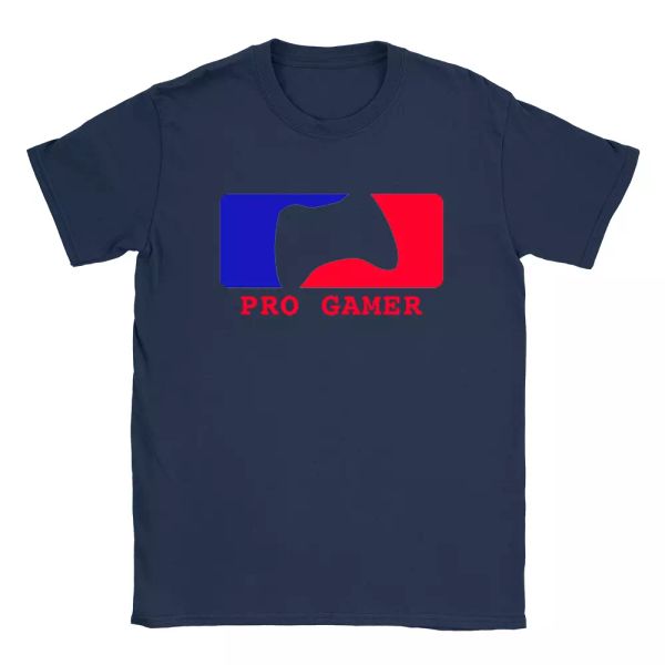 

pro gamer mens t-shirt funny gaming gamer gift for son, White;black