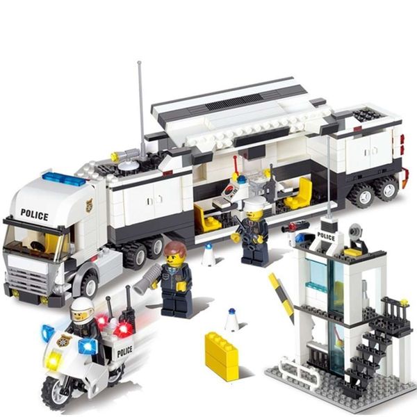 

station model building-block toys compatible with 511pcs legoinglys diy edu227r