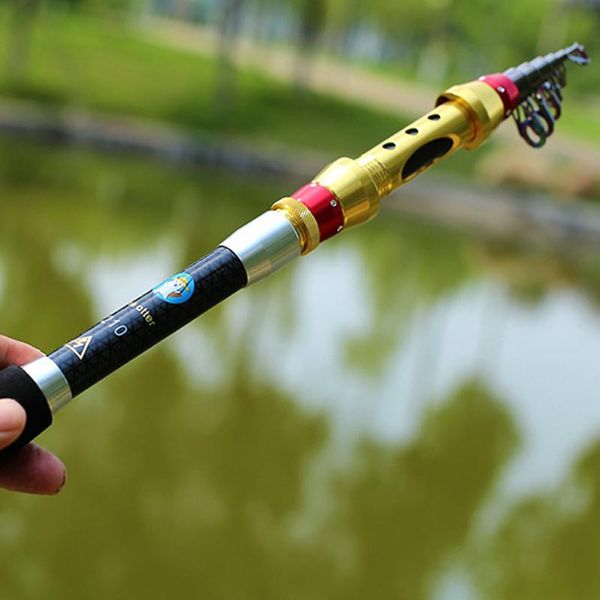 

fishing rod carbon fiber travel spinning pole reel fish tackle 1.8/2.1/2.4/2.7/3.0/3.6m sal99 boat rods