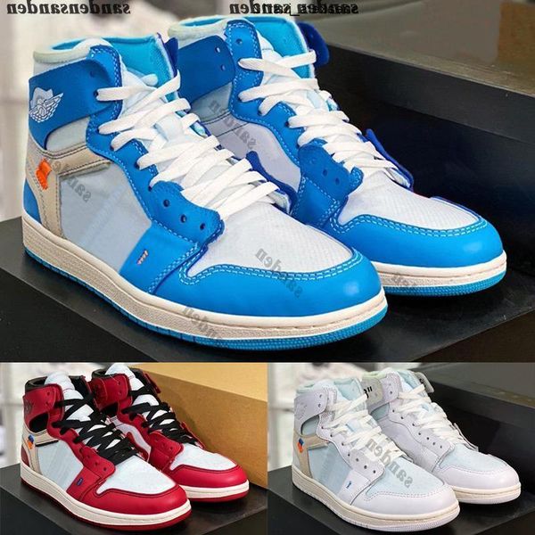 

chicago high 1s design shoes off unc carolina white trainer chaussures mens basketball joint red blue sneakers women sports north outdo iqpr, Black