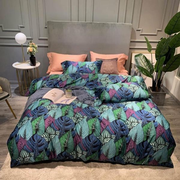 

bedding sets svetanya silkly egyptian cotton set linens printed sheet pillowcase duvet cover