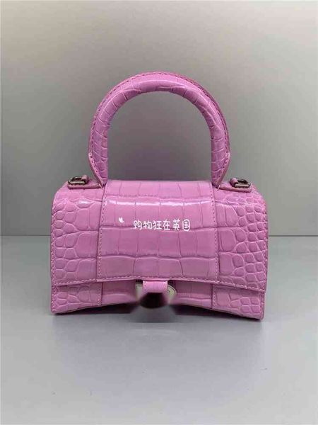 

hourglassoo italy luxury designer handbag xs crocodile portable bag