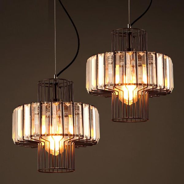 

pendant lamps vintage crystal glass ball chandelier ceiling chandeliers led wall moon lamp design avizeler lampes suspendues