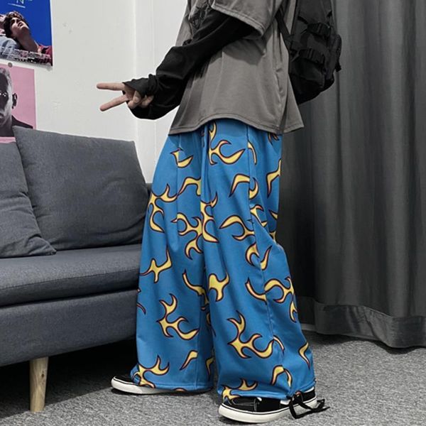 

women's pants & capris houzhou vintage harem wide leg harajuku streetwear women oversize summer hip hop korean fashion baggy trousers f, Black;white
