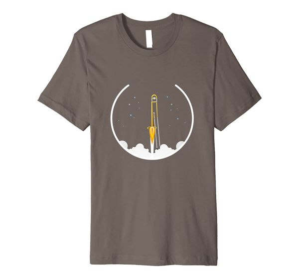 

Funny Trombone Shirt - Rocket, Concert Band, Marching Band Premium T-Shirt, Mainly pictures