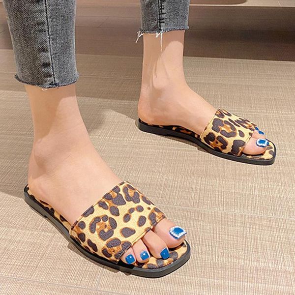 

slippers ladies comfortable flat non-slip daily dress shoes summer, Black