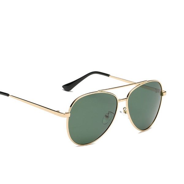 

2022 fashion men new polarized sunglass classic vintage round frame metal anti-reflective sun glass fashion glass uv400, White;black