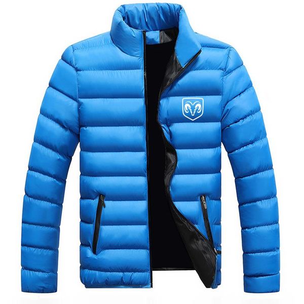 

men's down & parkas 2021 brand autumn winter dodge men fashion jacket harajuku style solid color mens delicate long sleeve zip warm, Black