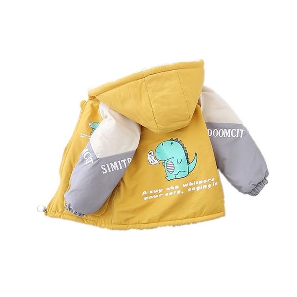 

jackets winter baby boys girls clothes fashion children thicken cotton hooded jacket infant toddler casual yj010, Blue;gray
