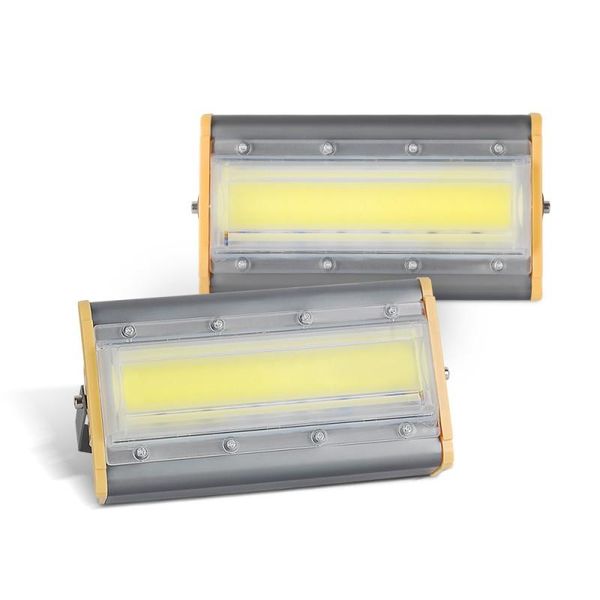 

floodlights 1pc waterproof ip65 50w led flood light outdoor lighting 220v spotlight wall construction lamp garden street lights