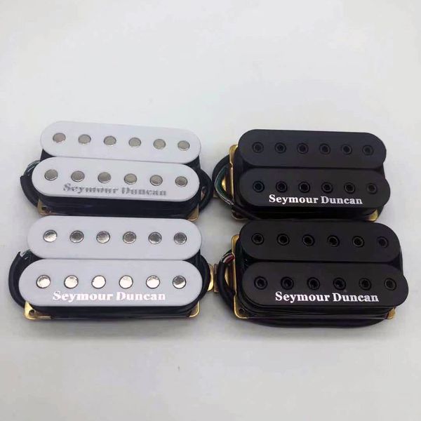 

seymour duncan sh-1 passive pickups electric guitar humbucker neck and bridge alnico 4 conductor wires coil split pickup system