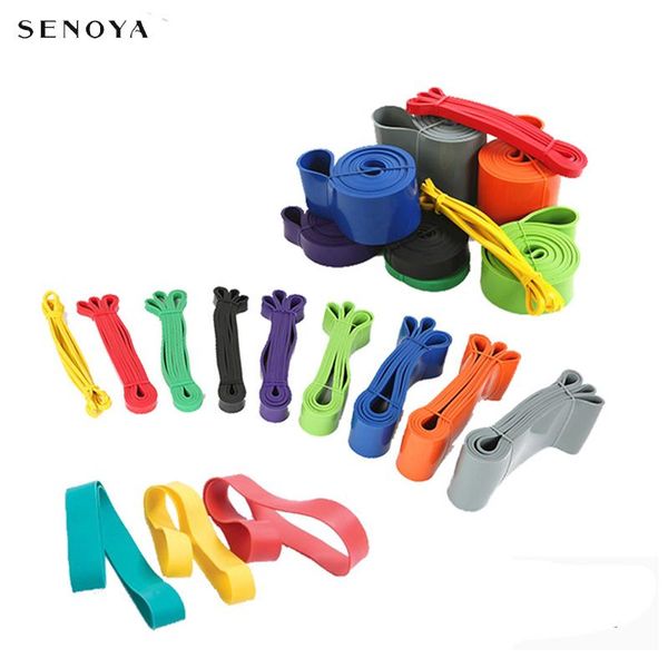 

resistance bands 208cm yoga rubber loops natural latex pull rope for fitness strength training and body stretch accessories
