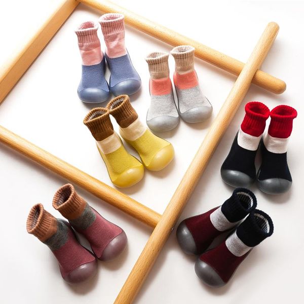 

first walkers baby socks shoes for winter cotton thick and floor 0-3 years