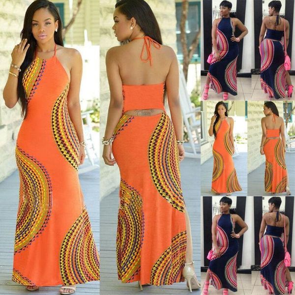 

casual dresses 2021 brand style fashion women summer dress maxi long evening party beach sundress us, Black;gray