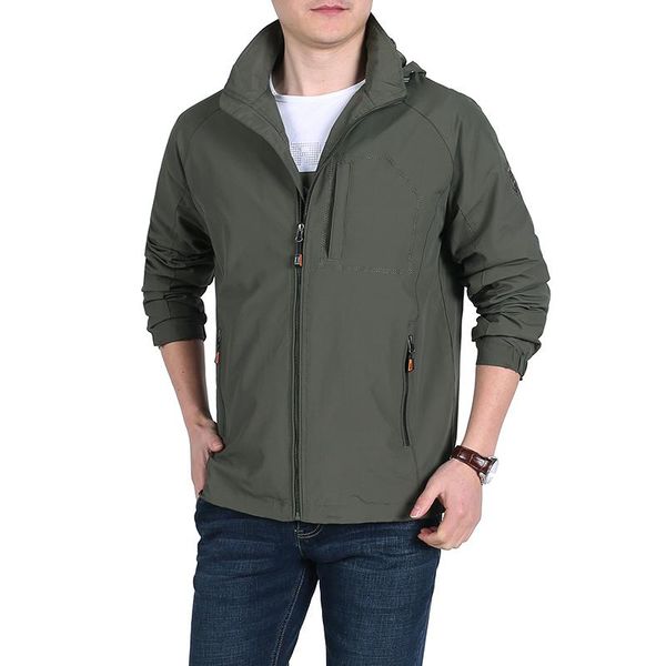 

men's jackets eveseki spring and winter thin jacket large coat, Black;brown
