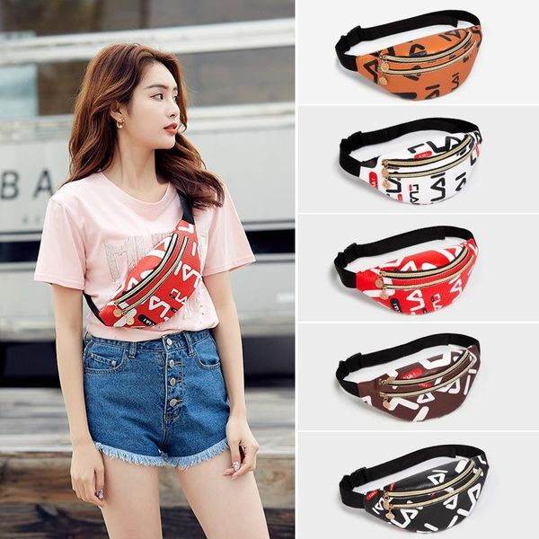

waist bags 2021 personalized large-capacity double-layer ladies bag fashion cross-body chest outdoor sports phone