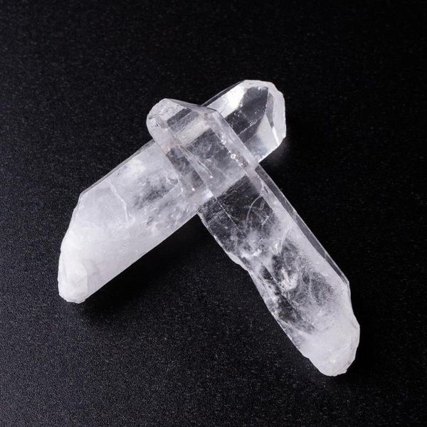 

sporadic 1pc white crystal column natural clear stone crystals pillar specimen healing reiki mineral wand stones 2-4cm decorative objects &