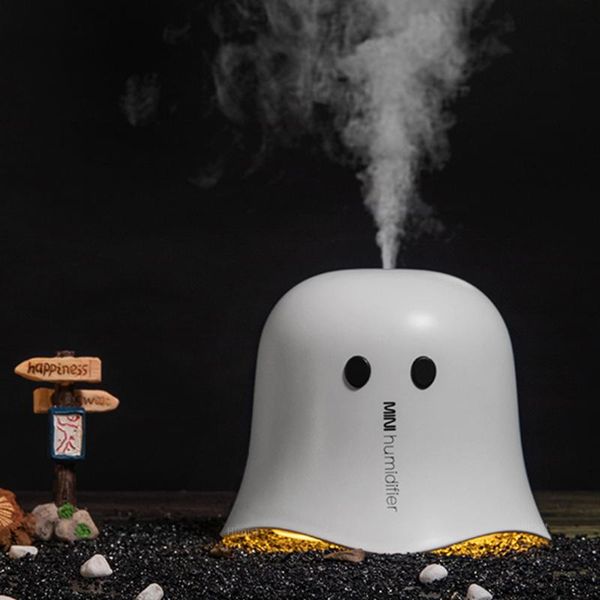 

essential oils diffusers 220ml ultrasonic air humidifier halloween gift usb mini aroma diffuser night light electric purifier mist maker