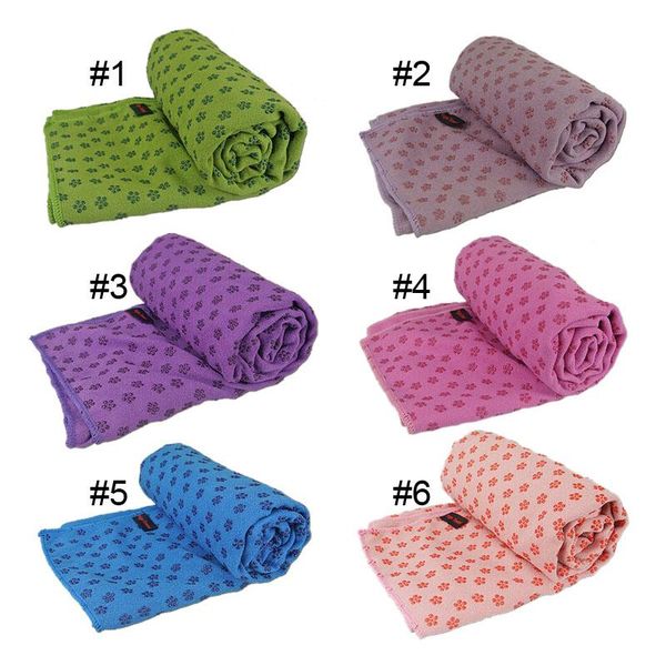 

yoga mats mat towel non-slip blankets silicone nubs environmental anti-slip towels 183cm network package