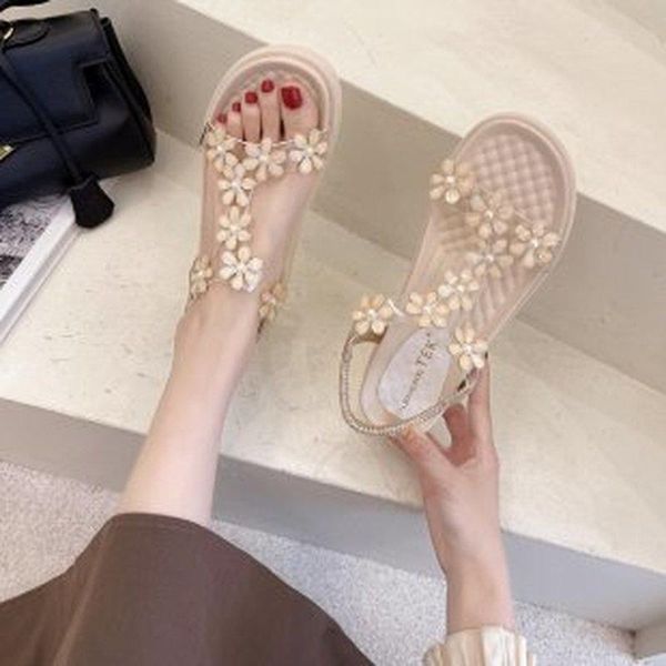 

sandals women summer fashion women's 2021 breathable casual shoes open toe, Black