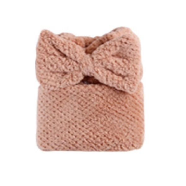 

towel microfiber hair quick magic dry hat turban twist wrap head with button