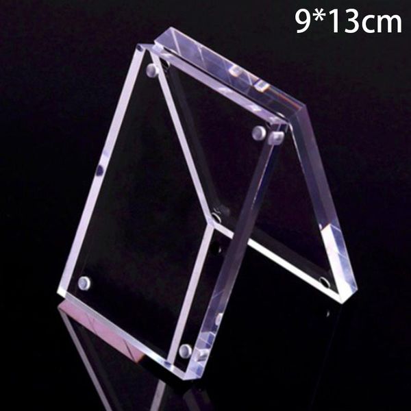 

frames magnetic transparent acrylic picture po frame poster display stand holder