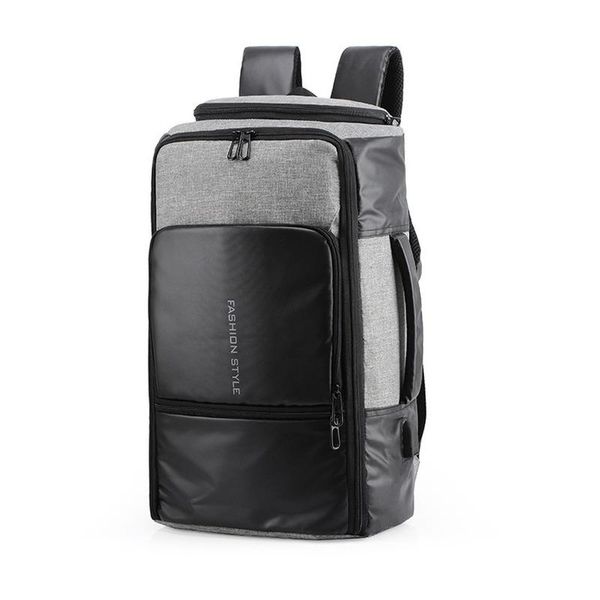 

backpack travel stitching computer letter charging leisure bag