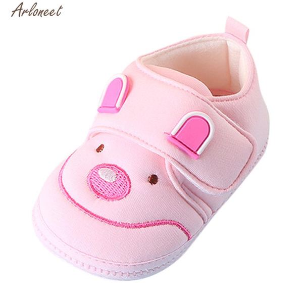 

first walkers arloneet baby shoes girls boys cotton fabric cartoon soft walking fashion born toddler 0-2 years