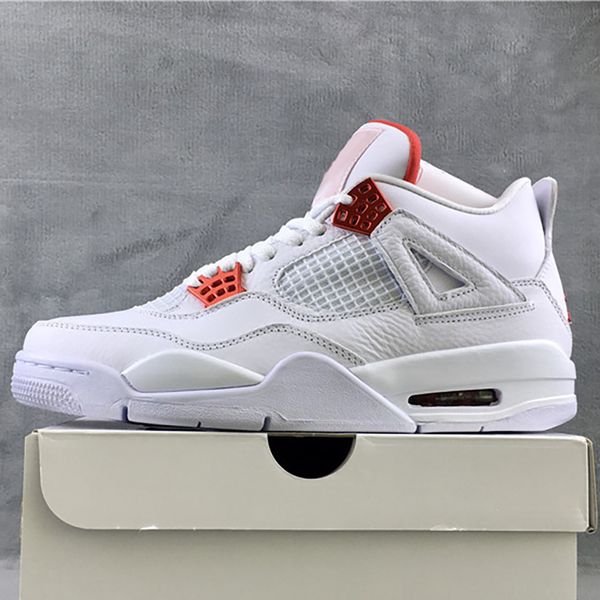 

metallic red jumpman 4 4s fashion shoe mens basketball shoesgtx1