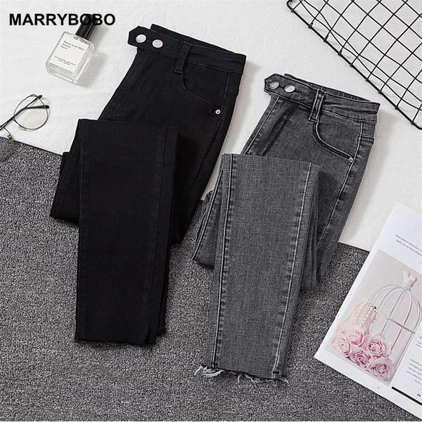 

women's jeans autumn winter women long denim pants black female 2021 casual retro stretch bottoms vintage work wear pencil, Blue