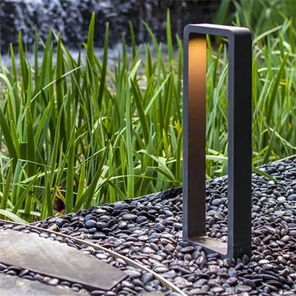 

modern lawn light aluminum waterproof ip56 led lamp creative decorative for garden villa duplex park lamps