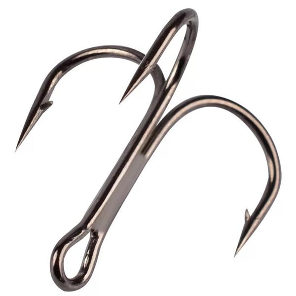 

fishing hooks pro beros 20pcs/lot 3/0 2/0 1/0# high carbon steel hook barbed treble fishhooks carp tackle accessories