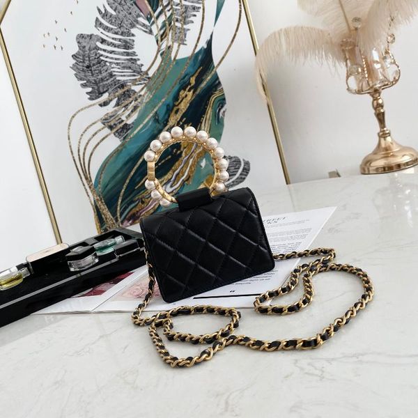 

evening bags 5a luxury handbags mini bag designer purse women crossbody card wallet shoulder brand chain cellphone pouch