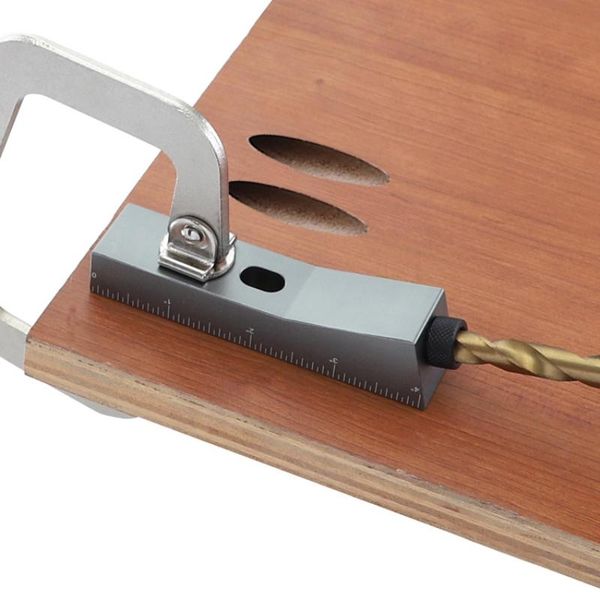 

woodworking positioner punch locator wood dowelling inclined pocket hole jig drilling aids tools professional hand tool sets