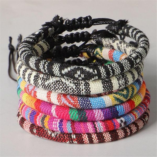 

beaded, strands ethnic bohemian ankle bracelet adjustable handmade colorful retro string cord braided anklet chain jewelry accessorie, Black
