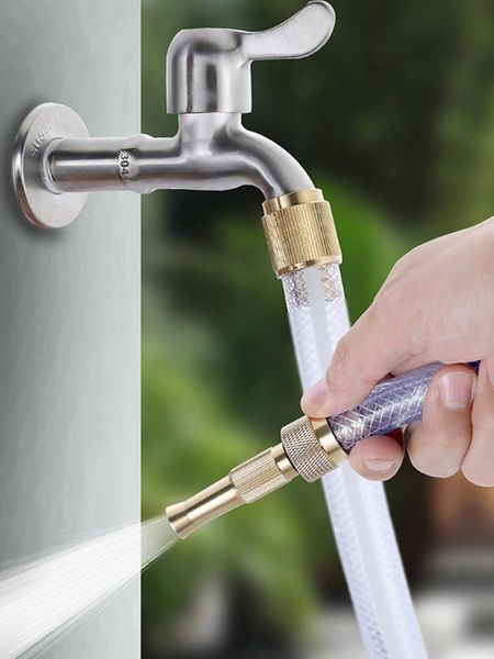 

watering equipments brass water pipe joint quick connect garden hose fitting washing machine kitchen accessorie