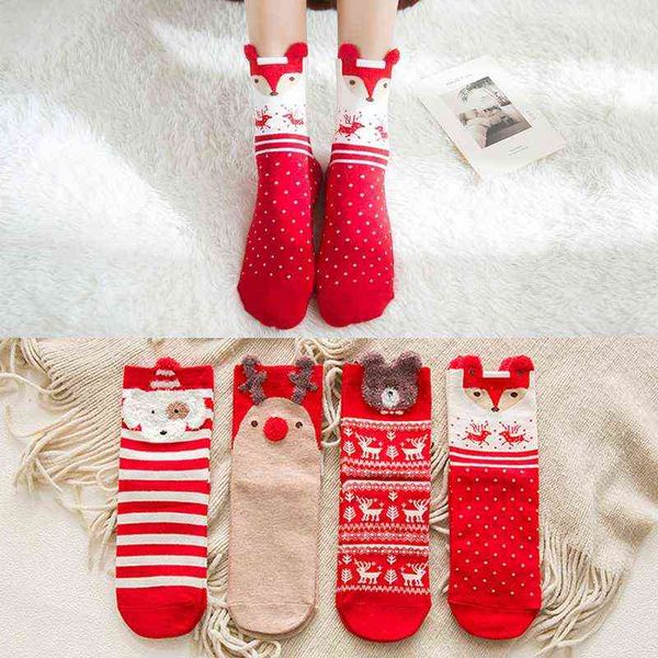 

socks 2021 christmas decoration for home merry christmas ornament happy new year 2022 xmas gifts noel navidad natal y1119, Black;white