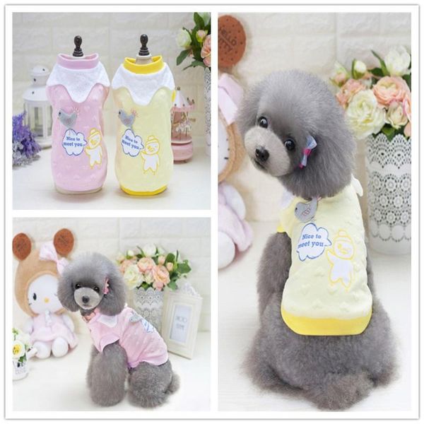 

sweet dog winter cotton coat pet autumn fall warm clothes 2021 style f161 apparel