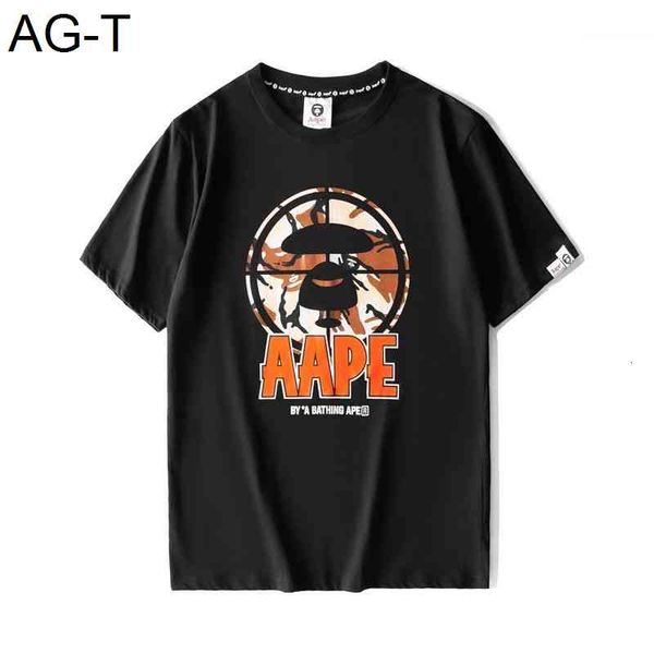 

2021 summer new short sleeve half sleeve t-shirt for men, White;black