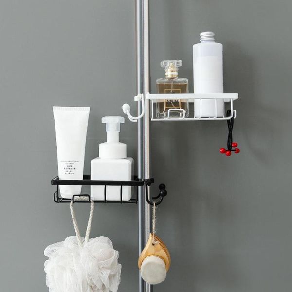 

kitchen storage & organization multi-function iron faucet hanger shelf organizer bathroom basket drain rack holder sink draining container