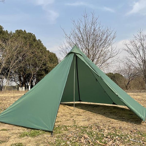 

pyramid tent ultralight backpacking camping awnings shelter hiking hunting fishing tents outdoor 4 person and shelters